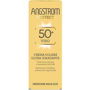 Angstrom Crema Solare Viso Ultra Idratante SPF50 50ml - Protezione Avanzata con Filtri UVA/UVB