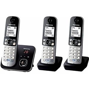Panasonic KX-TG6823 - Telefoni cordless con segreteria telefonica e schermo [Versione Francese]