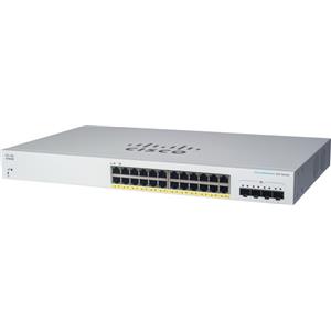 Cisco CBS220 Smart 24 porte GE, Full PoE, 4x1G SFP - REFRESH