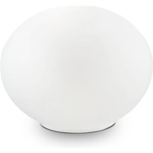 Ideal Lux Smarties TL1 Lampada da Tavolo in Metallo e Vetro Bianco, G9 40 W, Dimensioni 140x70 mm