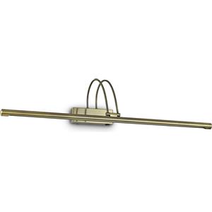 Ideal Lux BOW AP D76 BRUNITO - Applique da Parete in Metallo con Diffusore LED Inclinabile