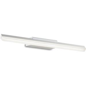 Ideal Lux RIFLESSO AP D42 Lampada da Parete Bianco in Metallo e Acrilico, 1 Luce