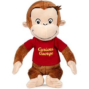 Grandi Giochi Peluche Curioso George 25 cm - Morbido e Curato nei Dettagli