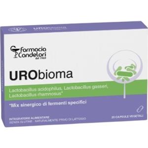 UNIFARCO UROBIOMA - Integratore con Lattobacilli per Flora Intestinale - 20 Capsule da 0,3 g