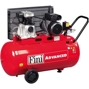Fini Compressore Bicilindrico 50 Litri Monofase 2 HP - Alta Efficienza e Durata