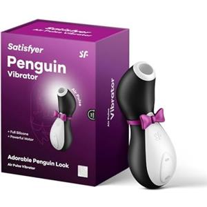 Satisfyer Pro Penguin Next Generation Vibratore a Onde di Pressione | Succhia Clitoride con 11 Modalità di Vibrazione | Sex Toys da Appoggio con Batteria | Toys erotici per Lei | Impermeabile (IPX7)