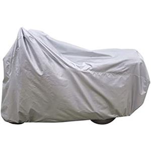 CARALL Telo Coprimoto Impermeabile per Esterno, Resistente a Acqua Polvere Pioggia Vento Escrementi di Uccelli, per Moto Motorino Motocicletta Scooter (Grande 230X130cm)