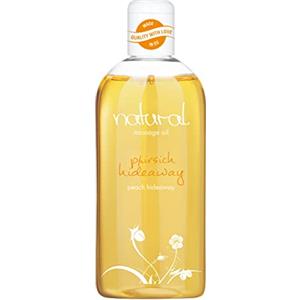 EIS Olio per massaggi wellness naturale per massaggi erotici, dolce profumo di pesca, 250ml