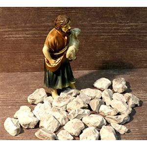 menta-modellbau 30 pietre, costruzione del presepe, per un presepe fai da te