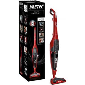 Imetec Piuma Extreme++ Sc3-600 Aspirapolvere con Tecnologia Ciclonica senza Sacco, Regolazione Elettronica della Potenza, Leggera 4 Kg, Spazzola Multisuperficie e Parquet, Multiaccessoriata