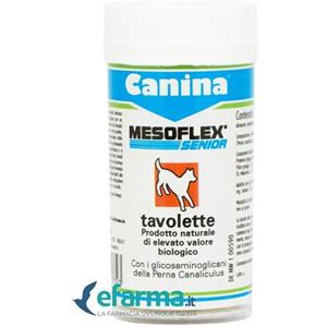 Mesoflex Canina Mesoflex Senior Integratore Articolare Cane 30 Tavolette
