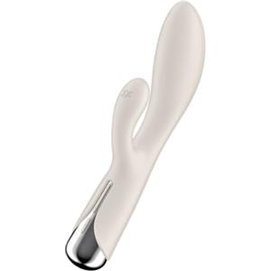 Satisfyer Spinning Rabbit 1 Vibratore Dildo | Rotazione per il Punto G e il Clitoride | Sex Toys con la Donna | Stimolazione con Funzione rotante | 12 Programmi di Vibrazione e 5 Rotazione