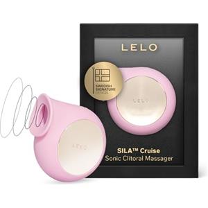 LELO SILA Cruise Succhiaclitoride Sonico con Design Impermeabile, 8 Modalità di Vibrazione e Tecnologia Cruise Control, Sex Toy con Azione Succhia Clitoride, Vibratori Donna per il Clitoride, Pink