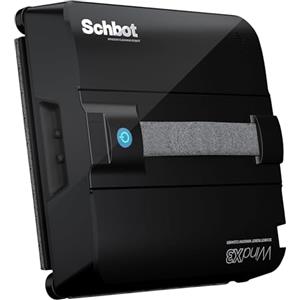 Schbot Wind X3 robot lavavetri finestre con Spray Automatico - lava vetri finestre elettrico Anticaduta per Specchi e Superfici Lisce, lavavetri elettrico Efficace Senza Lasciare Tracce