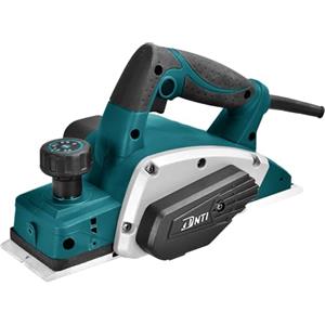 DNTI pialla elettrica per legno Tensione 220-240V Potenza 620 W Giri Min. 16000 Largh Pialla 82 Mm Profondità Asportazione 2 Mm Ideale per il fai da te e la lavorazione del legno 58215B
