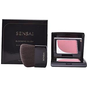 Sensai Blooming Blush Fard Illuminante con Pennello, 01 Blooming Mauve, 4 g