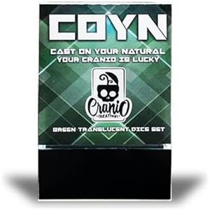 Cranio Creations COYN Gaming Dice Verde