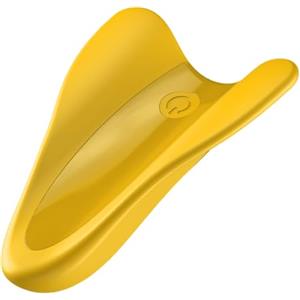 Satisfyer High Fly Dito Vibratore | Sex Toy con due potenti Motori | Impermeabile (IPX7) e ricaricabile | Sex Toys per Principianti e Utenti esperti | Vibratori Giallo