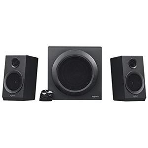 Logitech Z333 2.1 Altoparlanti PC Multimediali con Subwoofer, Suono Vivido, 80 Watt, Bassi ‎Potenti, Audio e RCA 3,5 mm, Presa EU/IT, PC/PS4/Xbox/TV/Smartphone/Tablet/Lettore ‎Musicale