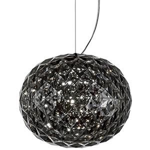 Kartell Planet - Lampada a sospensione Fumè in tecnopolimero con design di Tukujin Yoshioka