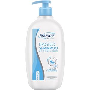 SERENITY SKINCARE Bagno Shampoo 2 in 1 per Corpo e Capelli 500 ml - Delicato e Dermatologicamente Testato