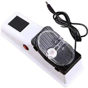 Uanqfegy Affilacoltelli elettrico - Lucidatura ad affilatura rapida con base antiscivolo per cuochi casalinghi