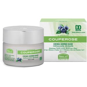 Helan Couperose Crema Giorno Base 50 ml - Idratante e Rinfrescante per Pelli Sensibili