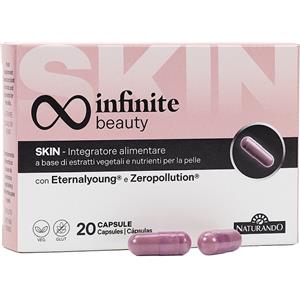 Naturando Infinite Beauty - Integratore Alimentare per la Pelle con Estratti Vegetali e Vitamina C - 20 Capsule