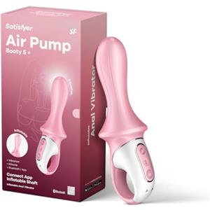 Satisfyer Air Pump Booty 5 Vibratore Anale per Uomini e Donne | Plug Anale gonfiabile | Materiale delicato sulla Pelle | Sex Toy Anal ricaricabile