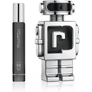Paco Rabanne Phantom Set EdT 100 ml 20 ml - Fragranza Aromatica Legnosa per Uomo