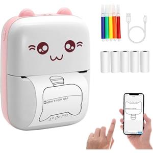 ZHITING Mini stampante, stampante fotografica per smartphone
