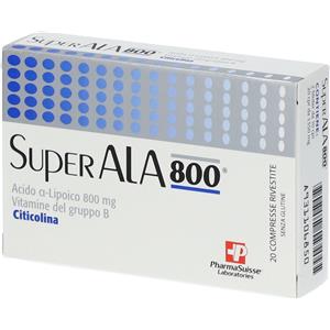 PHARMASUISSE LABORATORIES Srl SuperALA 800® Compresse
