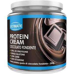Vita Al Top Ultimate Protein Cream Cioccolato Fondente 250 g - Crema Proteica con Nocciole, 30% di Proteine, Basso Contenuto di Zuccheri, Senza Glutine