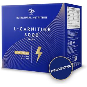 N2 Natural Nutrition L-Carnitina 3000 liquida pura N2 Natural Nutrition 20 St