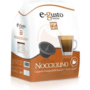 Pop Caffè Capsule Compatibili Dolce Gusto Nocciolino - 160 Capsule di Bevanda al Caffè e Nocciola