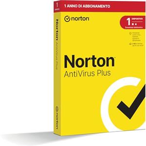 NORTONLIFELOCK Norton Antivirus Plus 2026, 1 dispositivo, 1 anno, prodotto fisico