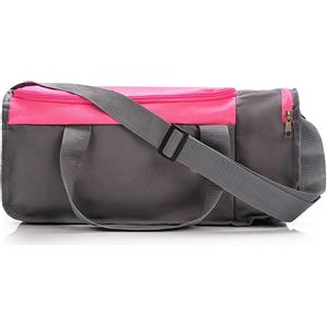 METEOR NEPR 20 L borsa sportiva borsa da allenamento borsa da viaggio borsa da palestra rosa/grigio