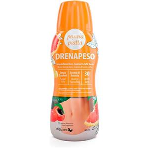 Dietmed Drenapeso Pancia Piatta 600ml - Integratore Alimentare per una Digestione Ottimale e Metabolismo Attivo