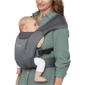 Ergobaby Marsupio Ergobaby Embrace Soft Air Washed Black