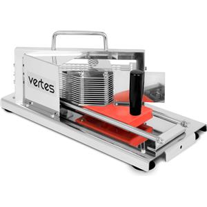 VERTES affettapomodoro in acciaio inox Gastro per fette di 4,5 mm di larghezza, affettatrice professionale, affetta mozzarella per il catering