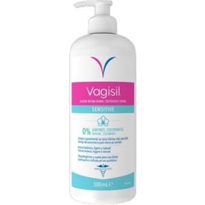 Vagisil Detergente Intimo Sensitive 500ml - Senza Sapone e Coloranti, Clinicamente Testato per Pelli Sensibili
