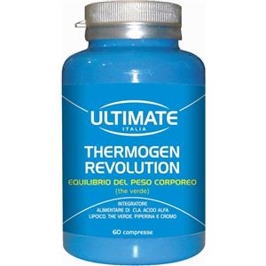 Ultimate Italia Ultimate Thermogen Revolution Integratore Equilibrio Del Peso Corporeo 60 Compresse