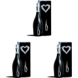 Bottega Diamond Spumante Brut, con Astuccio - 750ml (Confezione da 3)