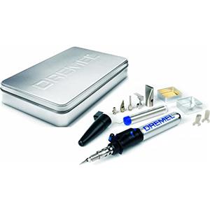 Dremel VersaTip 2000-6 - Saldatore a gas, 1200 °C, 90 minuti, con accensione piezoelettrica, 1 set