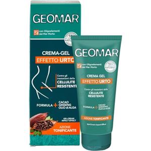 GEOMAR | Crema Gel Effetto Urto, Azione Tonificante Contro gli Inestetismi della Cellulite Resistente, Ingredienti 95% di Origine Naturale, Made in Italy, 200 ml