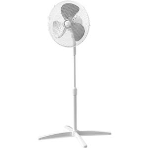 COMFEE' CFS40PW00A2 40W Ventilatore a Piantana, 3 Velocità Regolabili, Oscillazione 90°, Altezza Regolabile, Flusso d'Aria Potente e Funzionamento Silenzioso, Ideale per Casa e Ufficio, Bianco