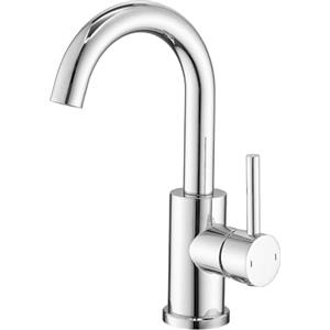 ZYNUHMO Rubinetto da bagno, rubinetto da bagno/cucina, girevole a 360°, miscelatore monocomando, in acciaio inox cromato