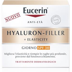 Eucerin Hyaluron-Filler Elasticity Crema Giorno SPF 30 - Trattamento Anti-Età per Pelli Mature, 50ml