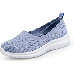 BRKVALIT Donna Sneakers Casual Scarpe Sportive Antiscivolo Sportive da Corsa Fitness Camminare Scarpe da Ginnastica,Blu,40EU