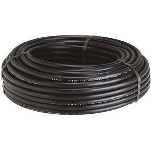 Claber Tubo collettore, in PE flessibile da 1/2 (13-16 mm) per irrigazione a goccia, Nero, 50 m